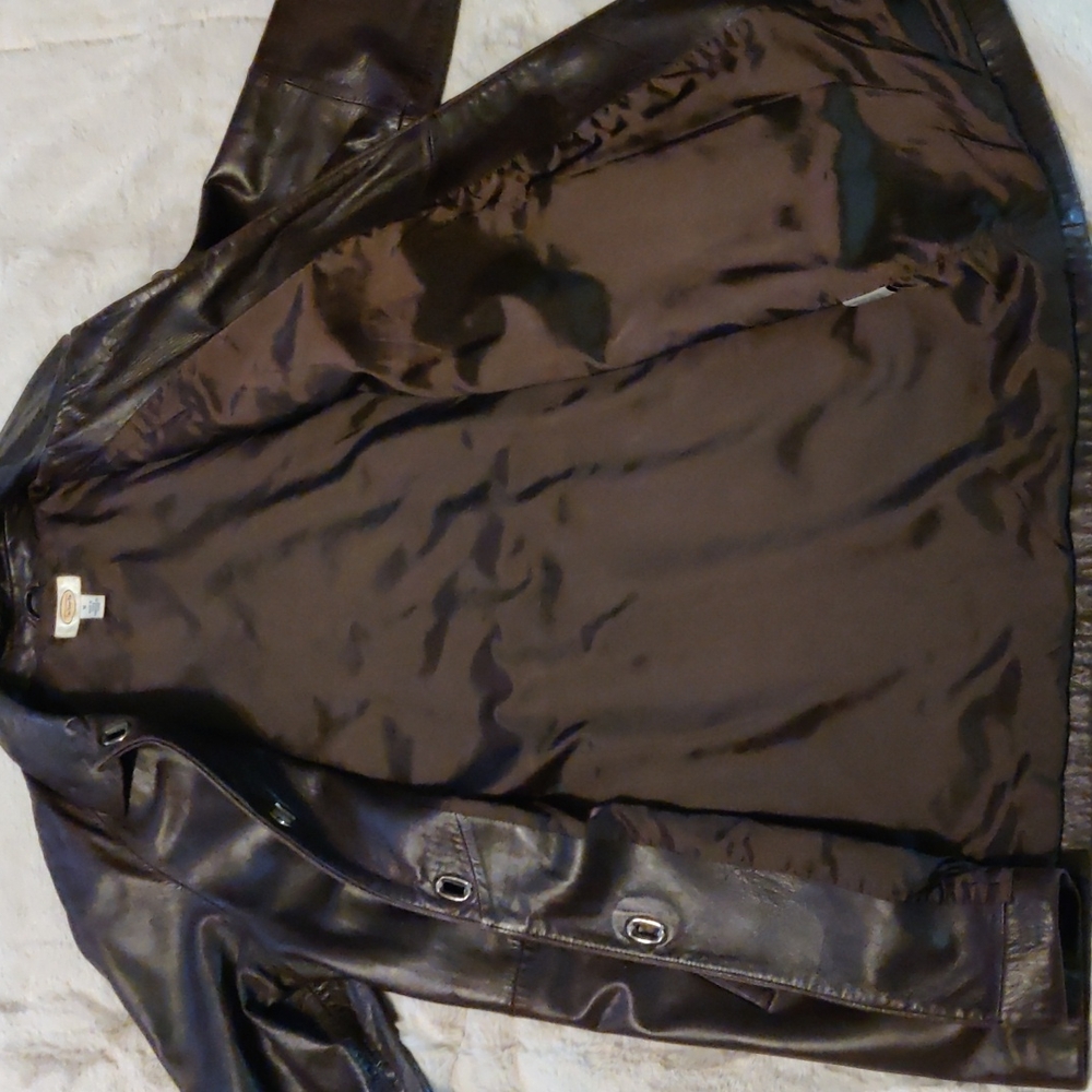 Talbots Leather Jacket - image 7
